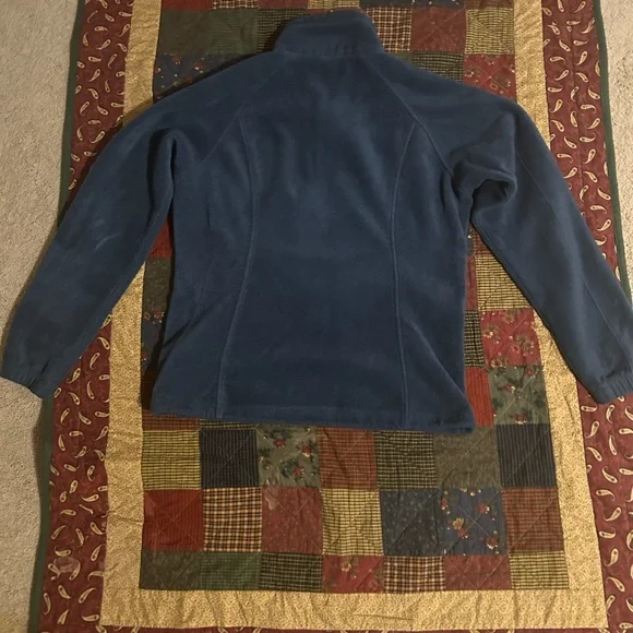 Columbia Benton Navy Fleece Jacket - Ladies size large - Picture 2 of 5